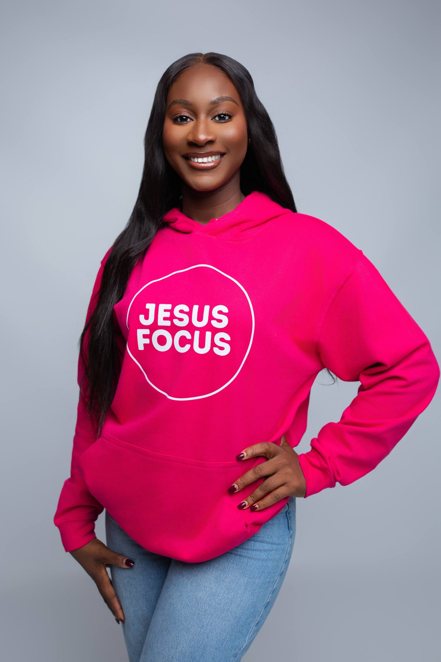 Jesus Focus Hoodie (Slim)