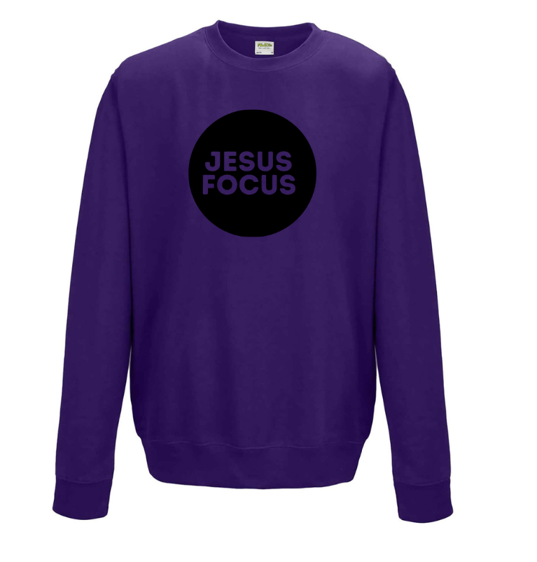 PRE-ORDER: Jesus Focus Sweatshirt (Full)