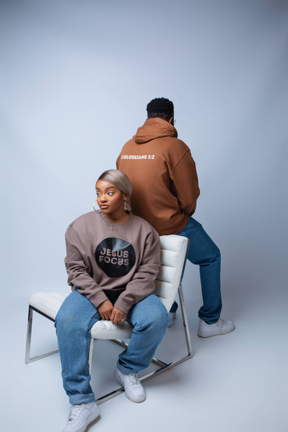 PRE-ORDER: Jesus Focus Sweatshirt (Full)